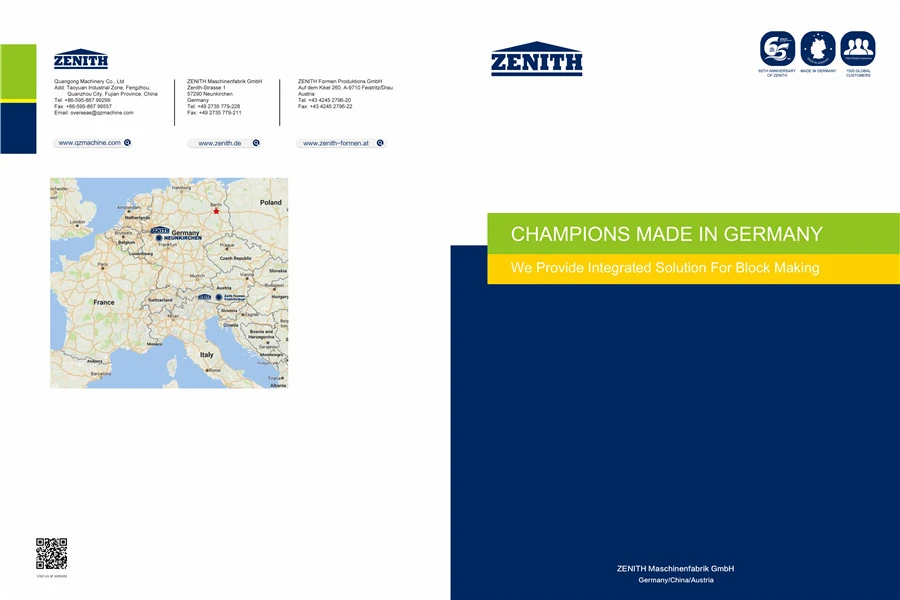 Zenith Seriyası Məhsullar Kataloqu