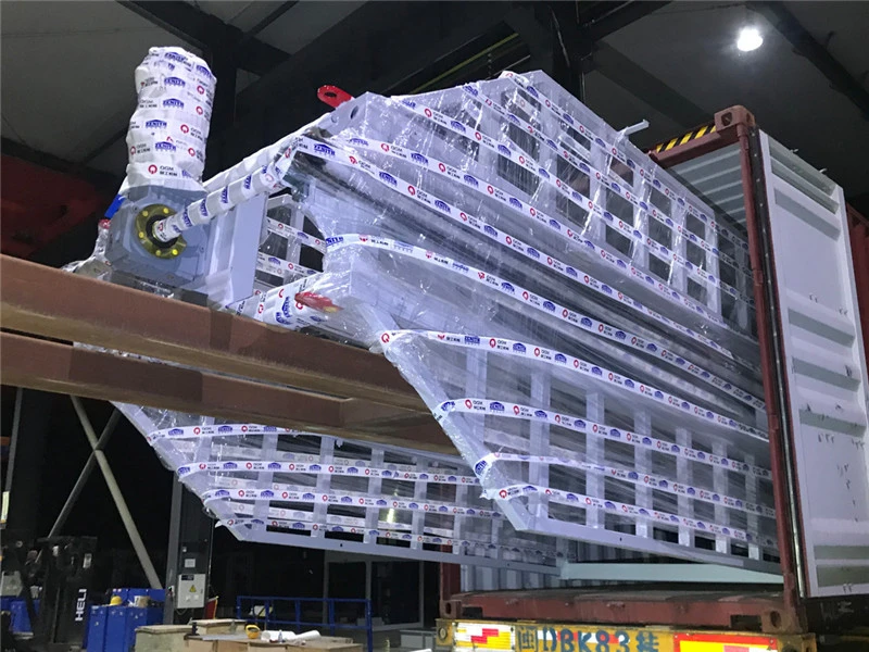 QGM-nin ZN900CG Avtomatik Bloklama Maşını müalicə rack sistemi ilə El Salvadora göndərildi