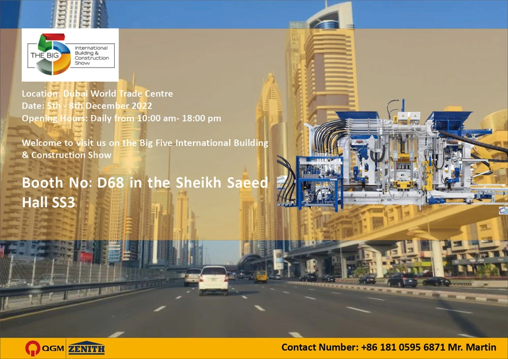 QGM Group BIG 5 Show BAE 2022-də iştirak edəcək