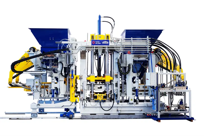 Meksikada yerləşən QGM-nin digər tam avtomatik blok istehsal xətti