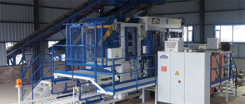 Afrikada tam avtomatlaşdırılmış çox qatlı beton interlocking kərpic istehsalı layihəsi başlandı.