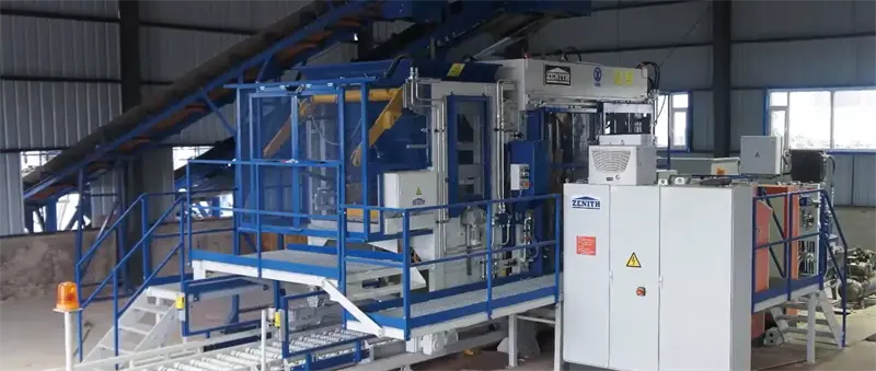 Afrikada tam avtomatlaşdırılmış çox qatlı beton interlocking kərpic istehsalı layihəsi başlandı.