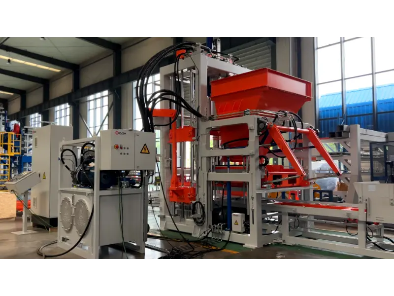 Quangong Machinery Co., Ltd. QT10 Yüksək Sürətli Blok Hazırlayan İstehsal Xətti Ağıllı İstehsal Mükəmməlliyi üçün Yeni Standart müəyyən edir