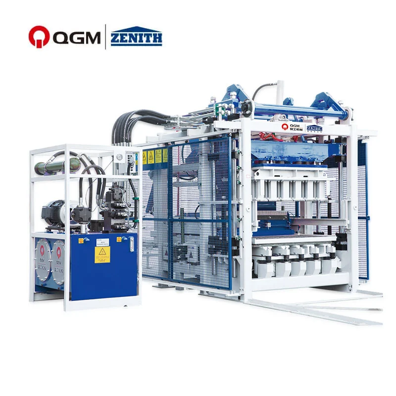 Beton blok istehsal edən maşın