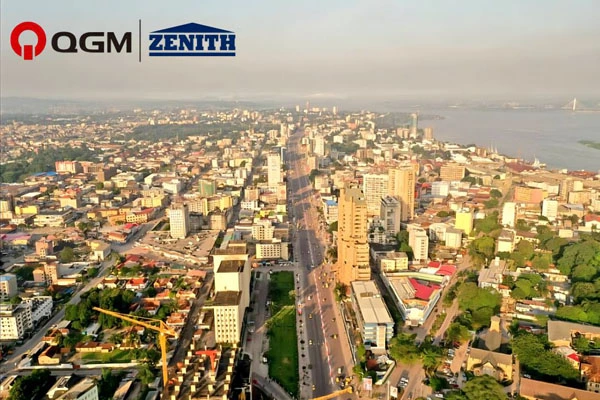 KINSHASA D.R CONGO-da QGM QT6 Beton Blok Maşını