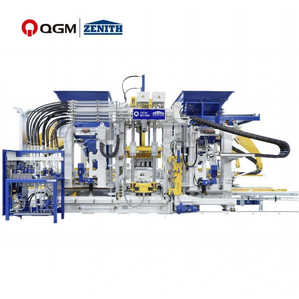 Avtomatik sement bloku maşın hazırlayır